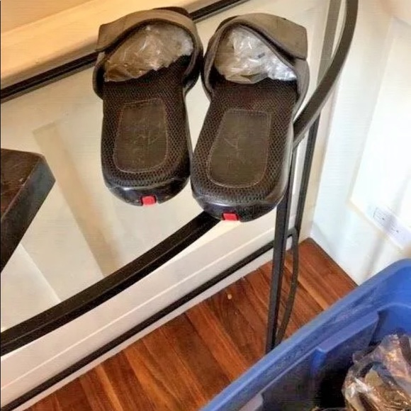 MENS PRADA BLSCK SANDALS 8.5 - Picture 4 of 8